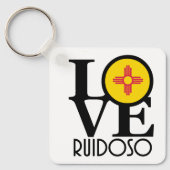 Porte-clés LOVE Ruidoso Nouveau-Mexique (Recto)