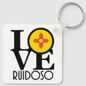 Porte-clés LOVE Ruidoso Nouveau-Mexique (Dos)