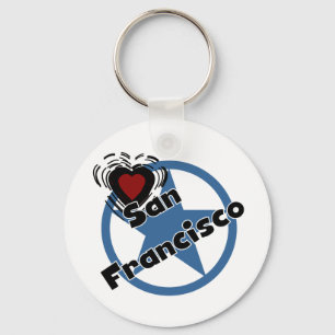 Porte-clés Love San Francisco