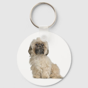 Porte-clés Love Shih Tzu Puppy Dog Custom Keychain