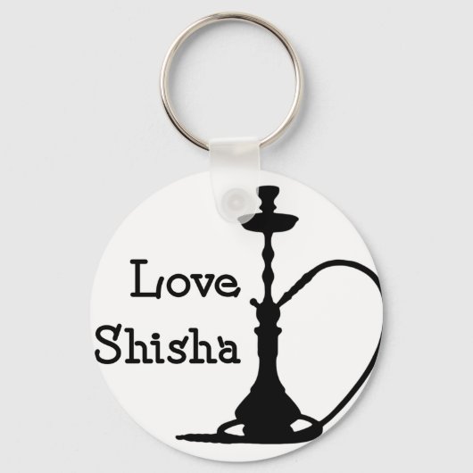 Porte-clés Love Shisha (Recto)