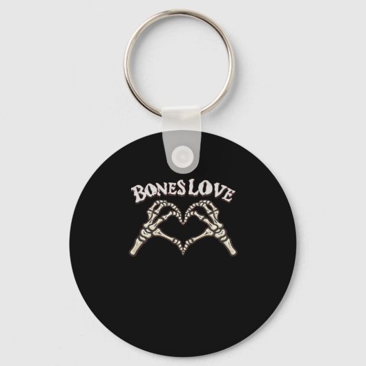 Porte-clés Love Skeleton Hand Classic (Recto)