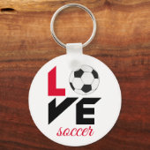 Porte-clés Love soccer (Recto)