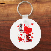Porte-clés Love Stethoscope Heart Nicu Nurse Valentines Day  (Recto)