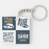Porte-clés Love Surfing (Dos)