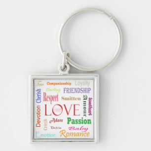 Porte-clés Love Synonyms par Shirley Taylor