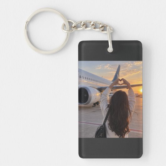 Porte-clés Love Takes Flight (Devant)