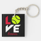 Porte-clés Love tennis (Dos)