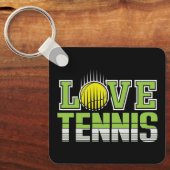 Porte-clés Love Tennis (Recto)