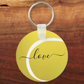 Porte-clés LOVE Tennis ball (Recto)