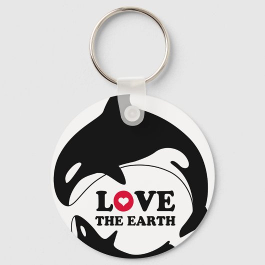 PORTE-CLÉS LOVE THE EARTH (Recto)