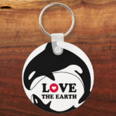 PORTE-CLÉS LOVE THE EARTH (Recto)