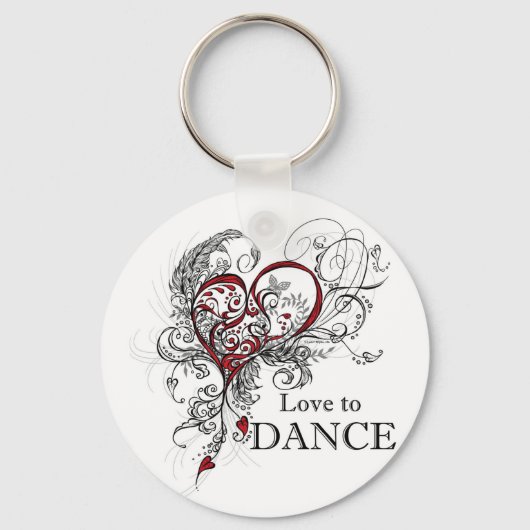Porte-clés Love to Dance Porte - clé (Recto)