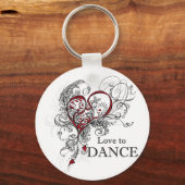 Porte-clés Love to Dance Porte - clé (Recto)