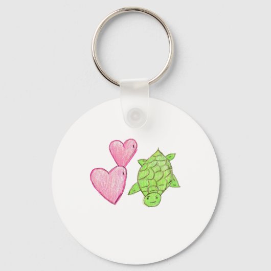Porte-clés Love Turtle (Recto)