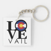Porte-clés LOVE Vail Colorado (Dos)