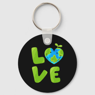 Porte-clés Love World Planet Mère Jour des terres de la Terre