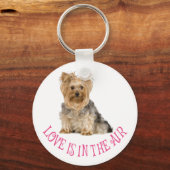 Porte-clés Love Yorkshire Terrier Chien Chien Chien Porte - c (Recto)