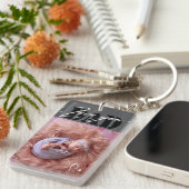 Porte-clés Love You Dad Typographie 2 Porte - clé photo (Devant droit)