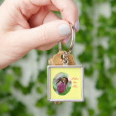 Porte-clés Love You Maman Lady Slipper Flower Porte - clé (main)