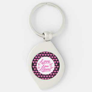 Porte-clés Love You Mom Fête des mères Design-11096