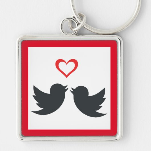 PORTE-CLÉS LOVEBIRDS (Devant)