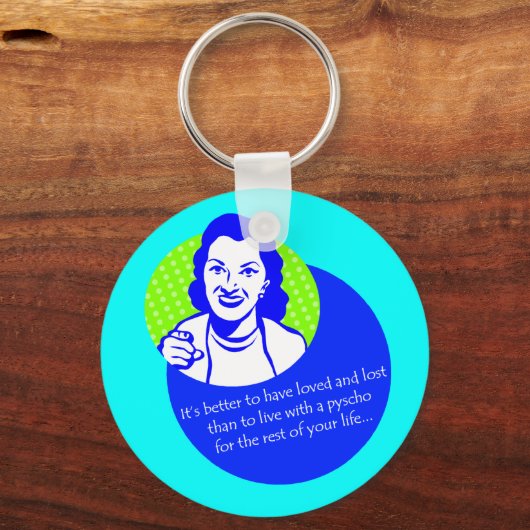 Porte-clés Loved and Lost (Recto)