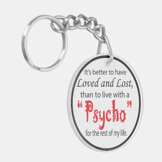 Porte-clés Loved and Lost | Divorce (Devant gauche)