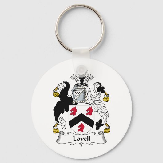 Porte-clés Lovell Family Crest (Recto)