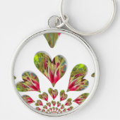 Porte-clés Lovely Hearts Humanitarian Day Le monde a besoin d (Devant)