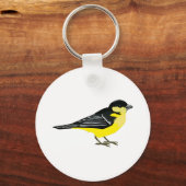 Porte-clés Lovely Lesser Goldfinch (Recto)