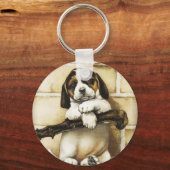 Porte-clés Lovely Puppy (Recto)
