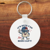 Porte-clés Lovers It's Beer Can Not Beer Can't Funny Drinking (Recto)