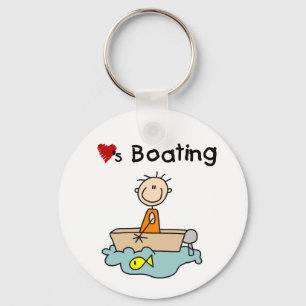 Porte-clés Loves Boating