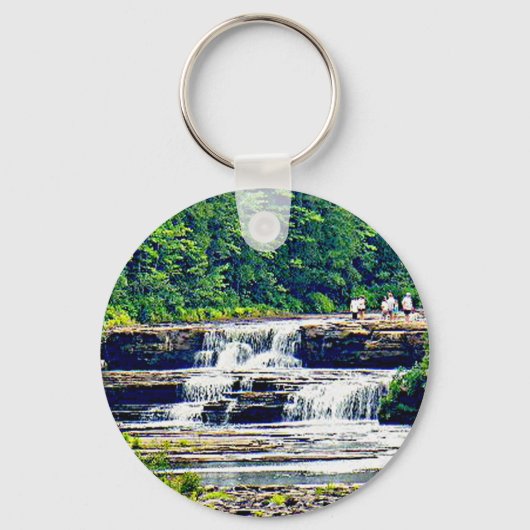 Porte-clés Lower Tahquamenon Falls State Park, Michigan (Verso)