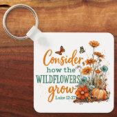 Porte-clés Luc 12:27 (Recto)