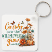 Porte-clés Luc 12:27 (Dos)