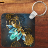 Porte-clés Luce de feu steampunk (Verso)