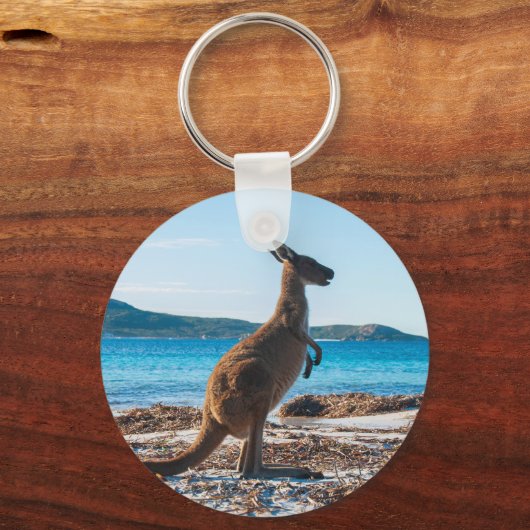 Porte-clés Lucky Bay Kangaroo Joey (Verso)