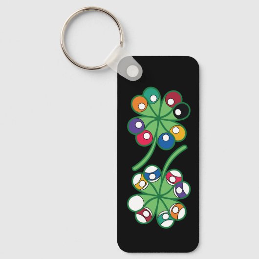 Porte-clés Lucky Billiards Rectangluar Porte - clé (Recto)