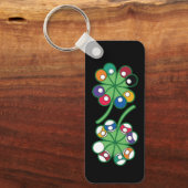 Porte-clés Lucky Billiards Rectangluar Porte - clé (Recto)