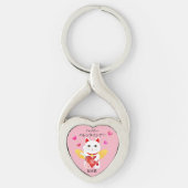 Porte-clés Lucky Cat Cupid (Devant)