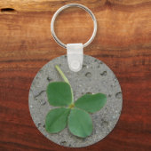 Porte-clés Lucky Charm Four Leaf Clover Photo (Recto)