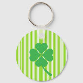 Porte-clés Lucky Four Leaf Shamrock Design-87906 (Verso)