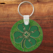 Porte-clés Lucky Irish Shamrock Keychain (Recto)
