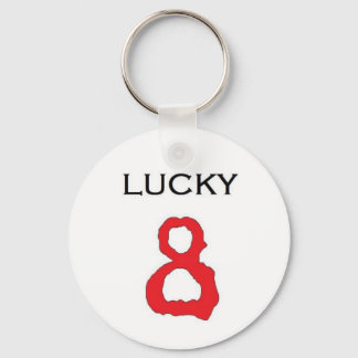 Porte-clés Lucky Numéro 8 Porte - clé