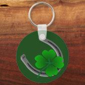 Porte-clés Lucky Porte - clé 4 feuille Clover Porte - clé Luc (Recto)