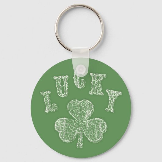 Porte-clés Lucky Shamrock (Recto)