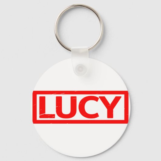 Porte-clés Lucy Stamp (Recto)