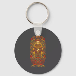 Porte-clés Ludnica déesse solaire slave Art païen folklorique